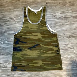 Camo muscle tank